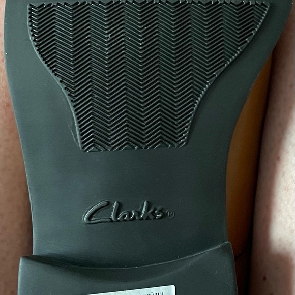 Men\'s Size 10M Clark\'s Collection Tilden Walk Dark Tan Leather main image 5